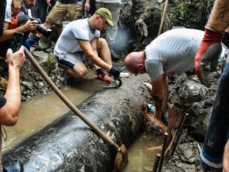 Rakita seca cevi avgust 2020 foto Juzne vesti Vanja Keser