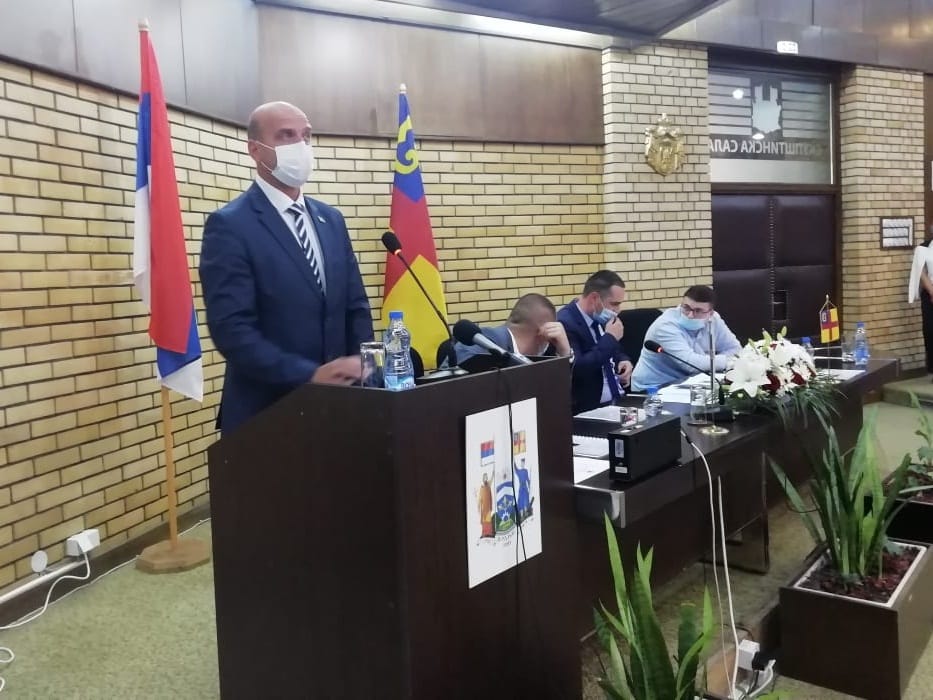 Dejan Tričković novi-stari predsednik Skupštine Vranja 1 Skupstina Vranje 2 foto Milica Dejanovic