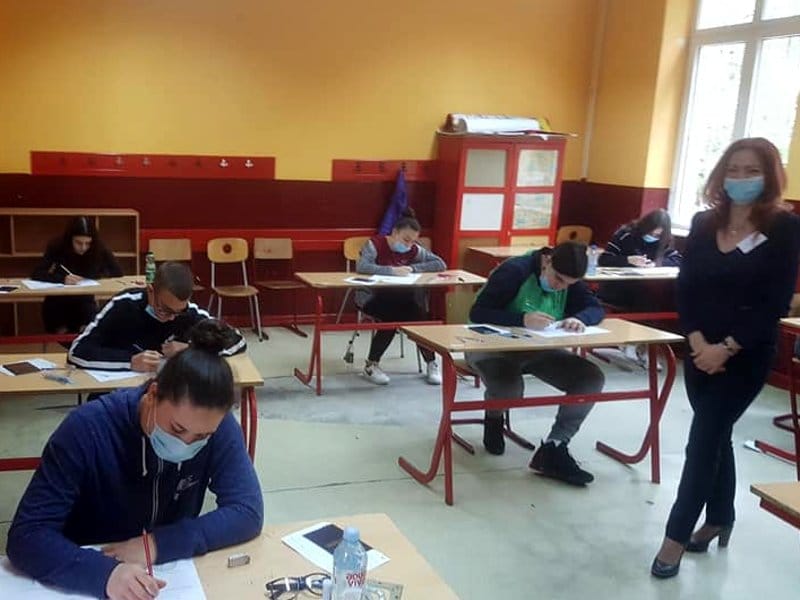 Nastava korona foto FB OS Radoje Domanovic Nis