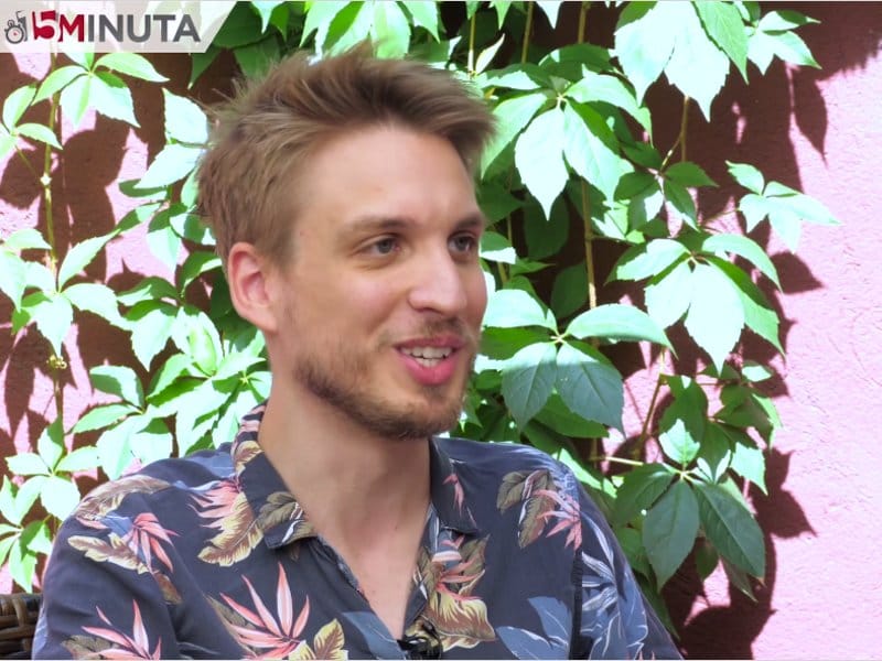 Uros Dimitrijevic intervju; foto: JV