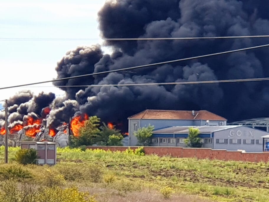 MUP: Lokalizovan požar u magacinu kod Niša 11 pozar foto amilenkovic