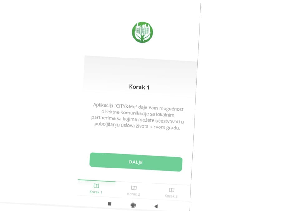 Projekat i aplikacija niške firme nagrađeni na takmičenju “Zelene ideje Balkana” 1 aplikacija cityme printscreen