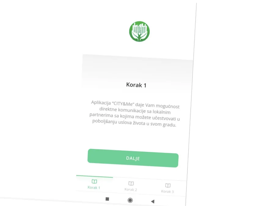 aplikacija cityme printscreen