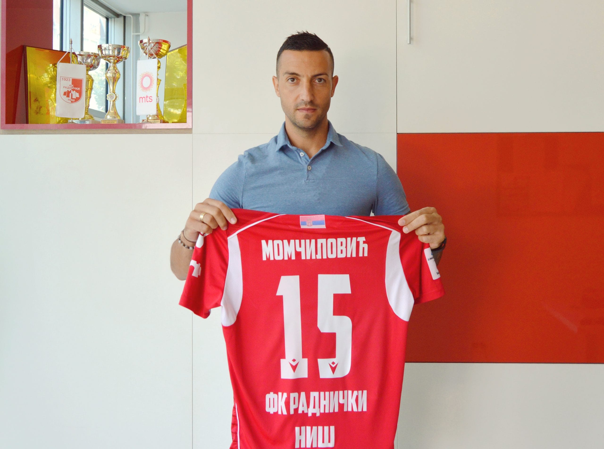 Radnički doveo bivšeg levog beka Steaue 1 Marko Momcilovic fudbaler foto FK Radnicki scaled