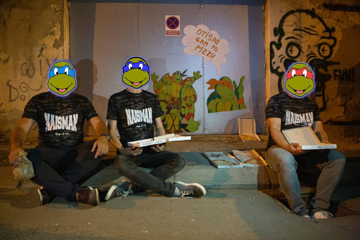 nindza kornjace 3 foto gerilci