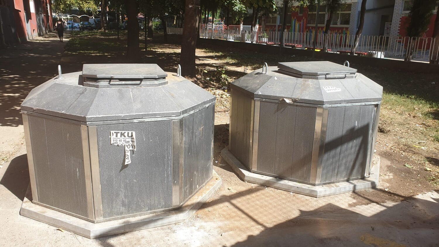 Podzemni kontejneri kod vrica Plavi cuperak foto JKP Mediana scaled
