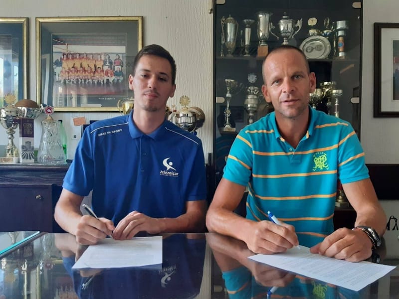 U niški Železničar stigao visoki bek, prva proba protiv Vojvodine 1 nikola egic i ljubomir pavlovic rk zeleznicar nis