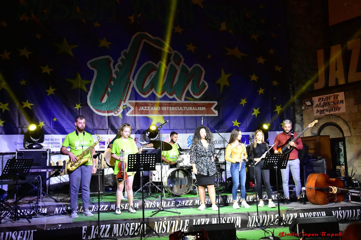 Albanski sastav u sklopu JAIN projekta 1