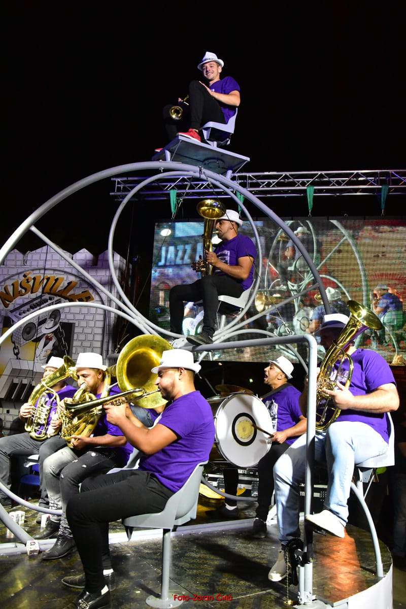 Orkestar Gorana Cekica na Nisville Jazzcycle u