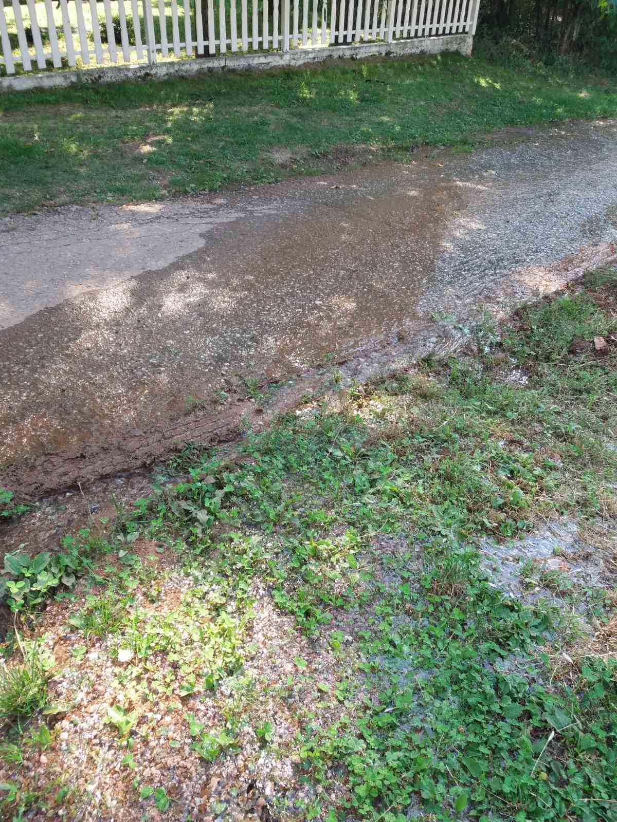 Voda pukla cev Knez selo foto čitalac