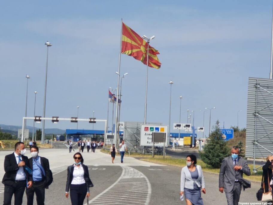 Granicni prelaz Presevo Tabanovce 22 09 2020