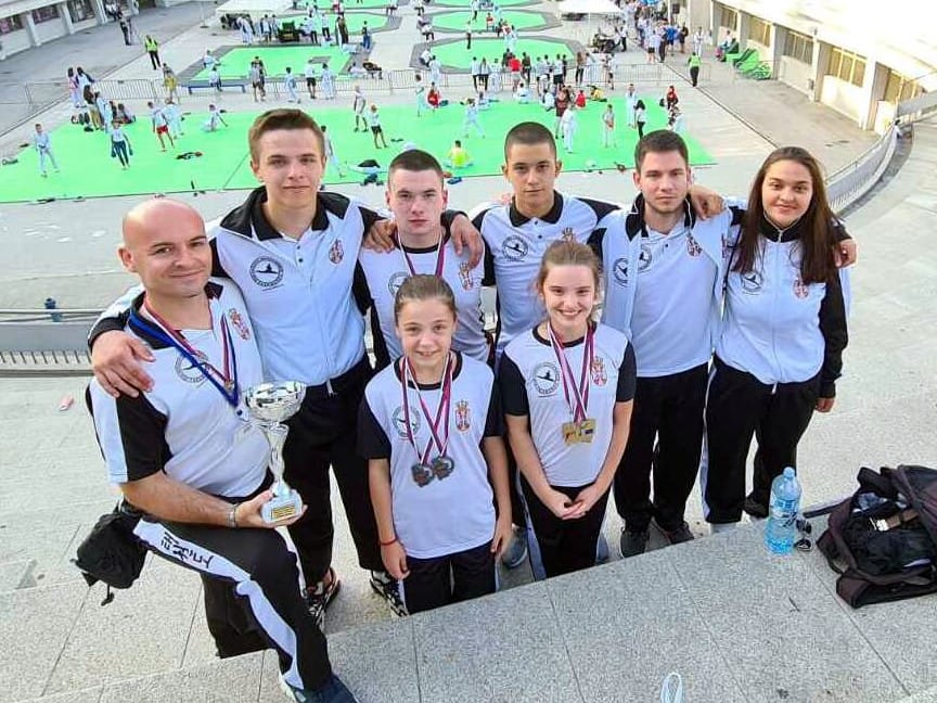 Tekvondoisti KBS Naisus Prvenstvo Srbije 2020 foto KBS Naisus