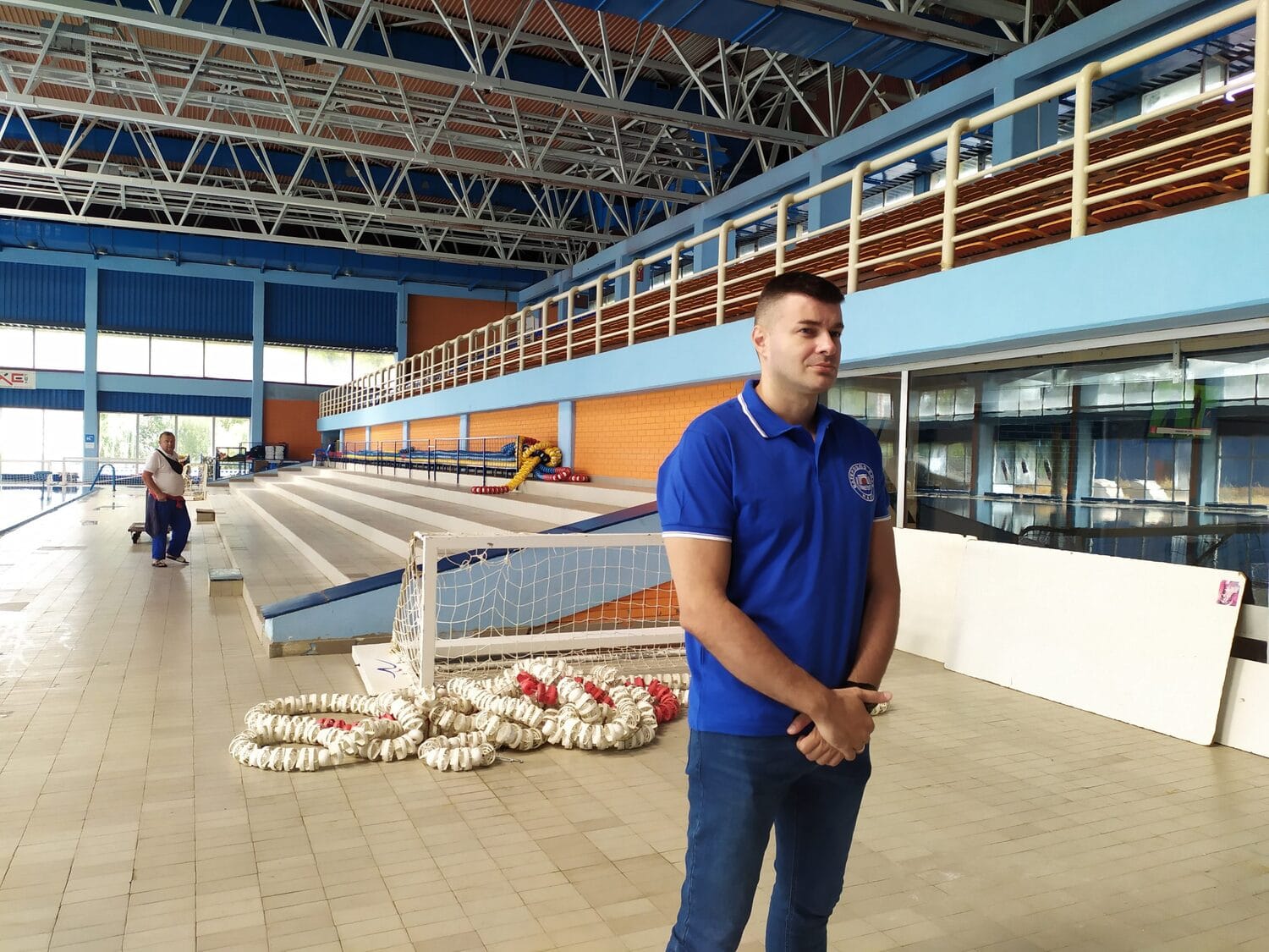 Milos Sakovic trener VK Nais foto Juzne vesti Milica Jovanovic scaled