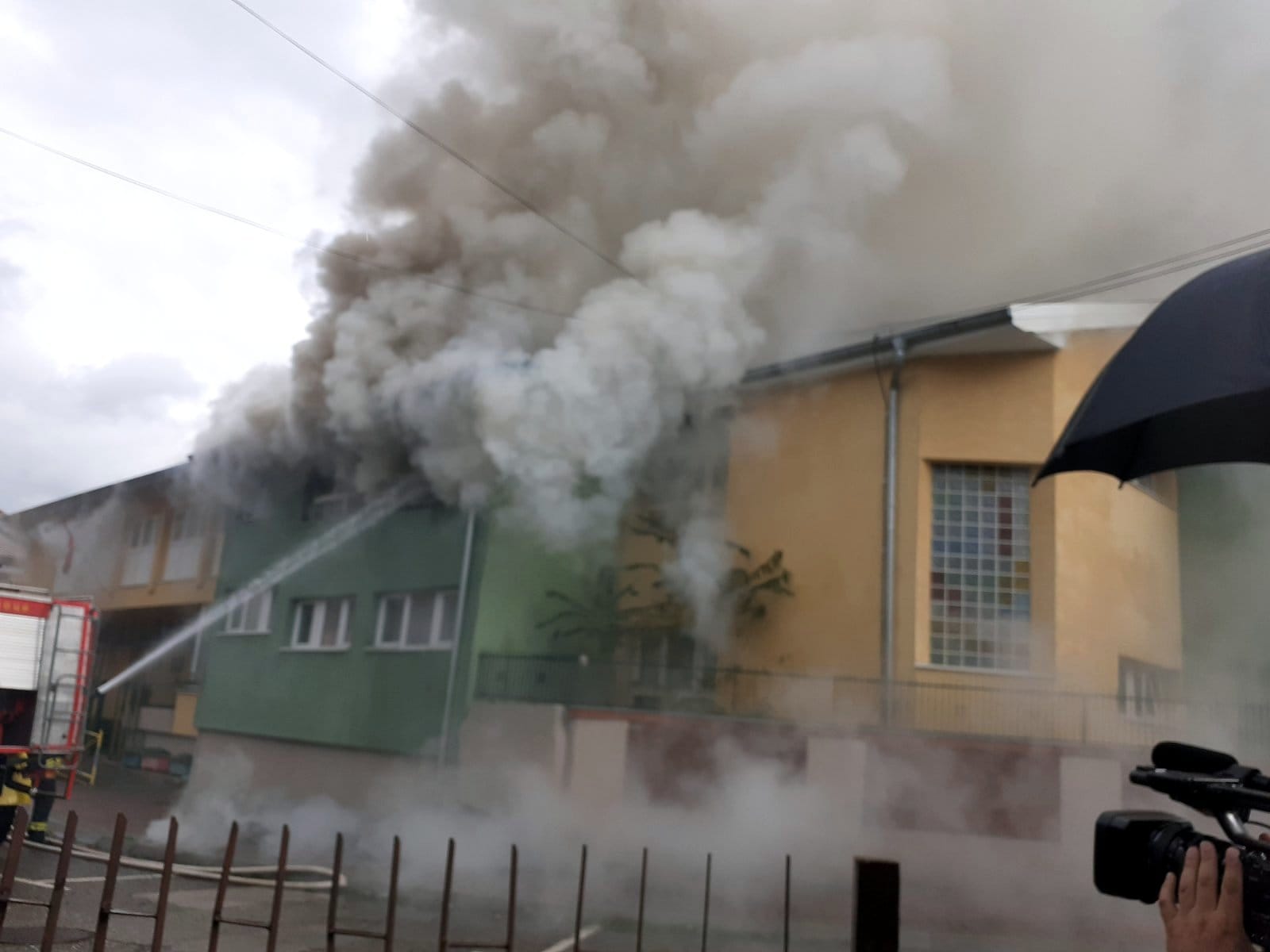 Požar vrtic Vlasotince 2; foto: Agencija Publika