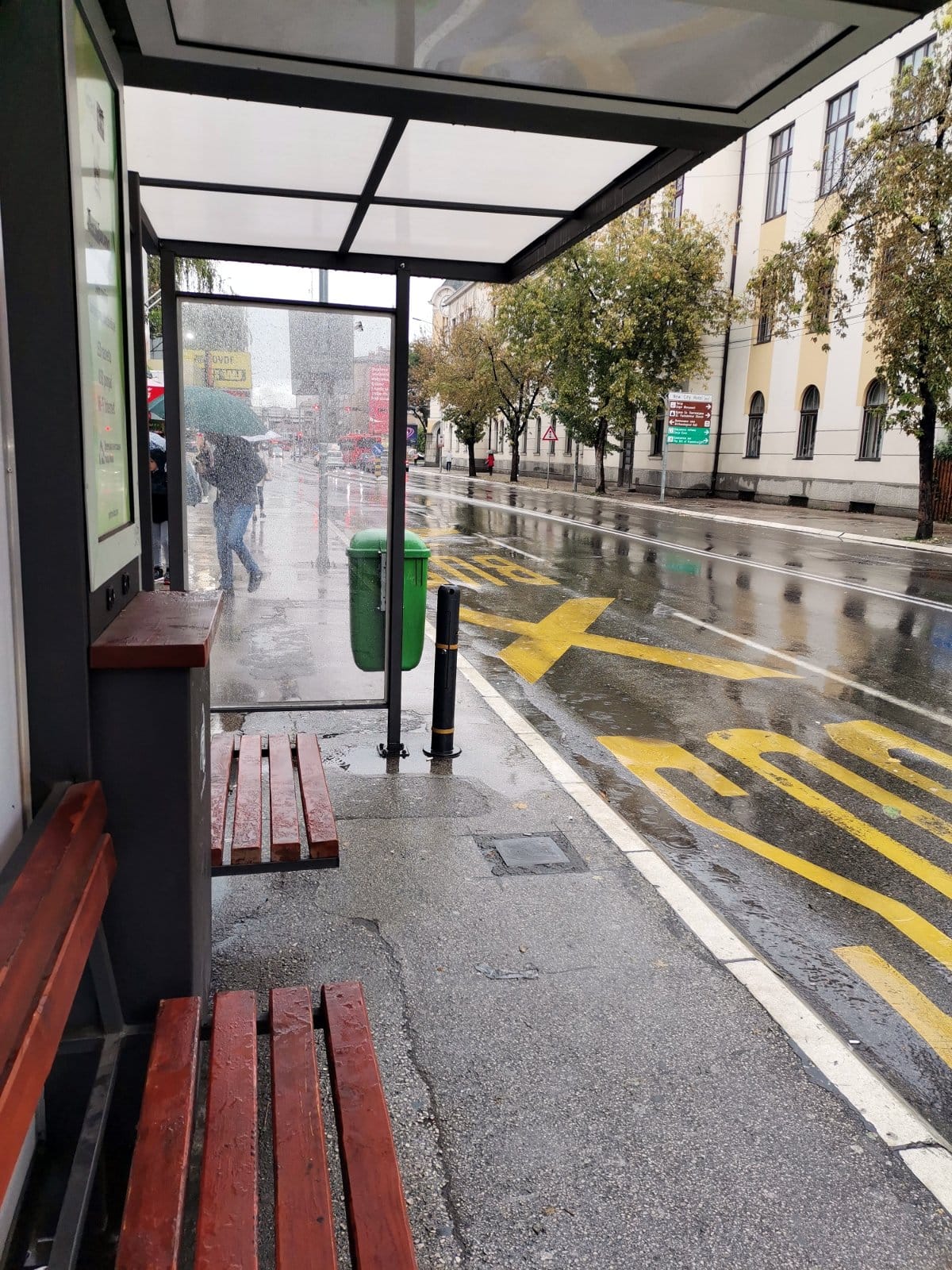 prokišnjava stajalište