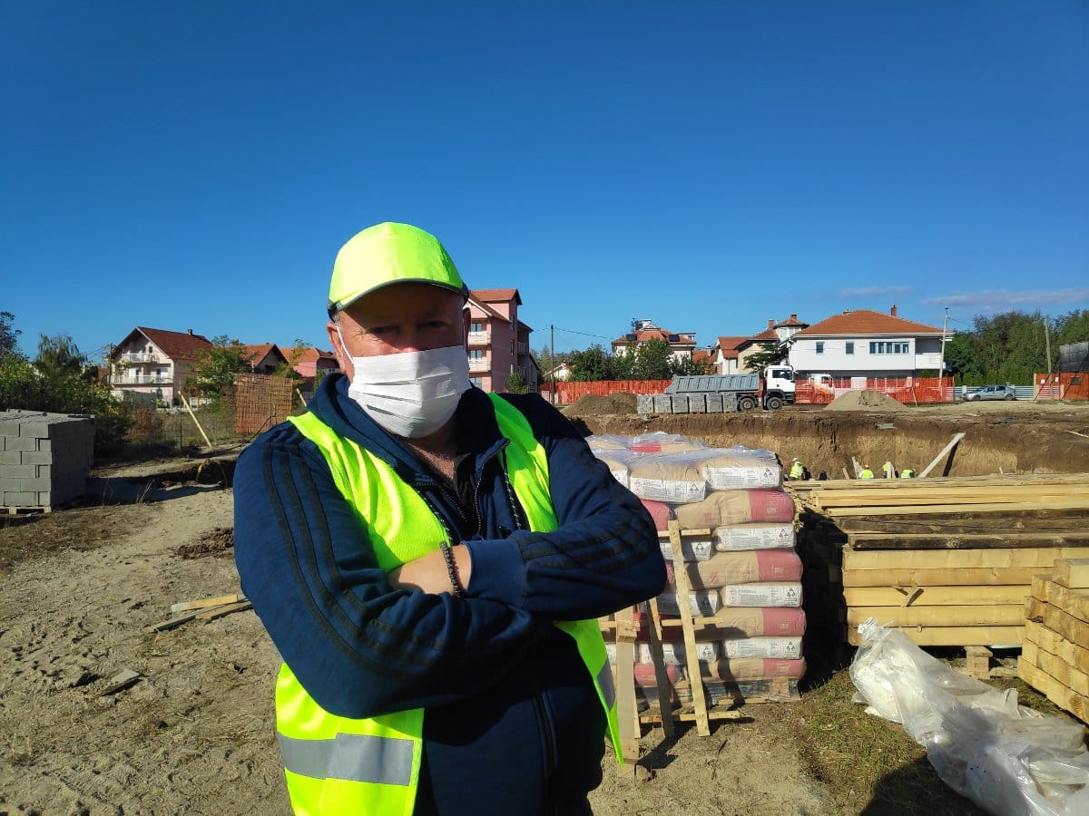 Sef gradilista Somborski nalaziste; foto: JV