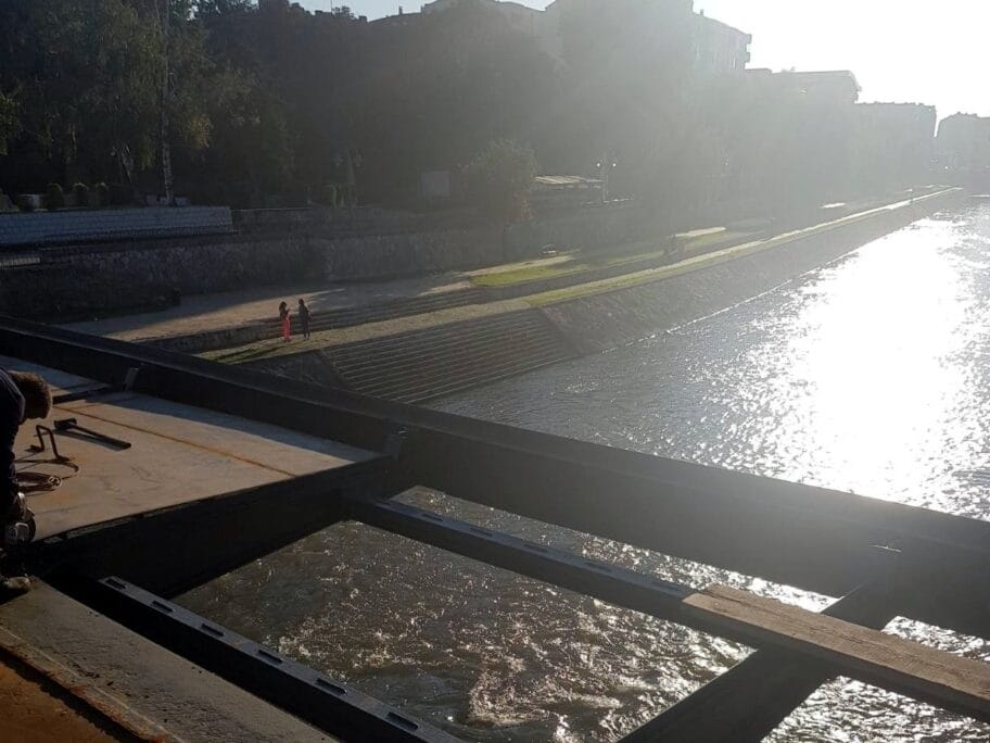 Rekonstrukcija mosta foto Nisvil