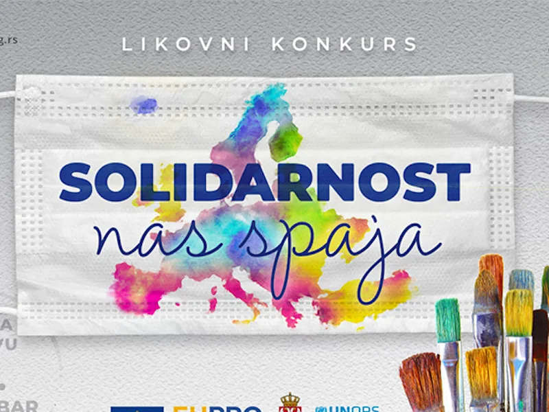 Dve niške srednjoškolke među nagrađenima na likovnom konkursu "Solidarnost nas spaja" 17 Eu