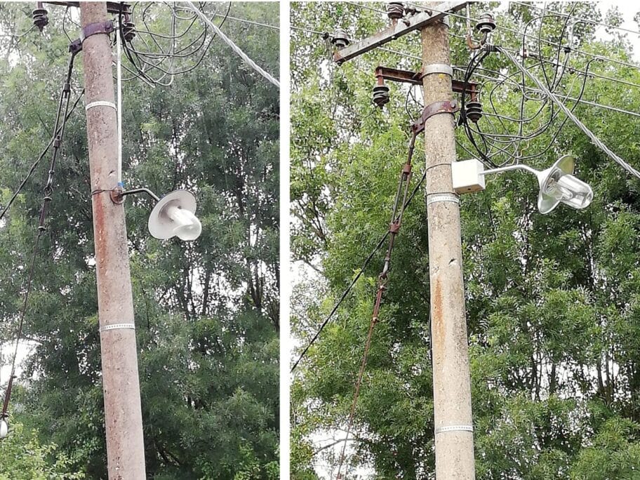 Sijalica zamenjena i stara Igmanska ulica Nis foto N K