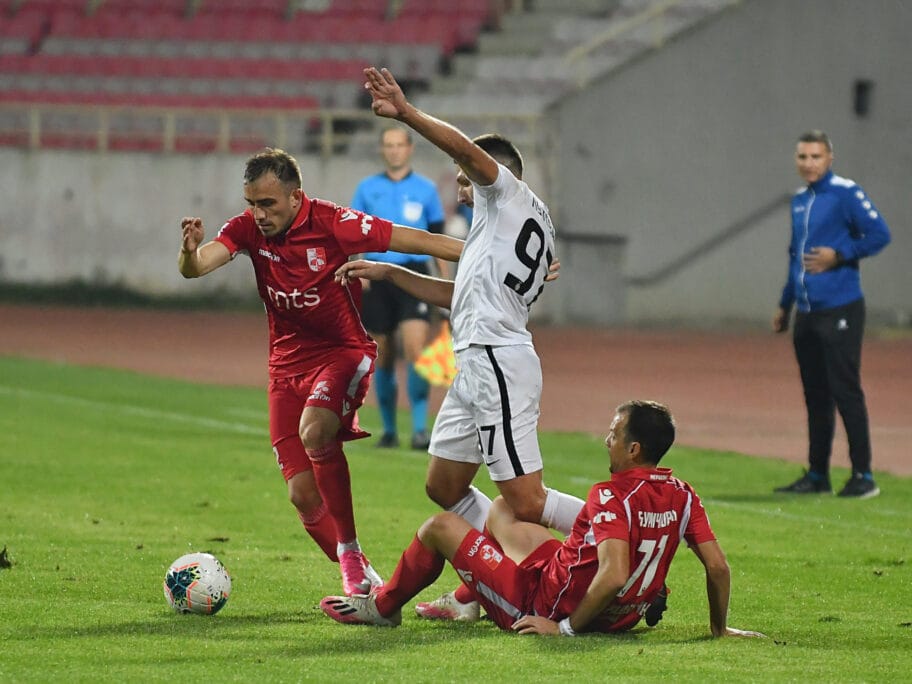 Gavric Radnicki Partizan fudbal Superliga oktobar 2020 oto Juzne vesti Vanja Keser