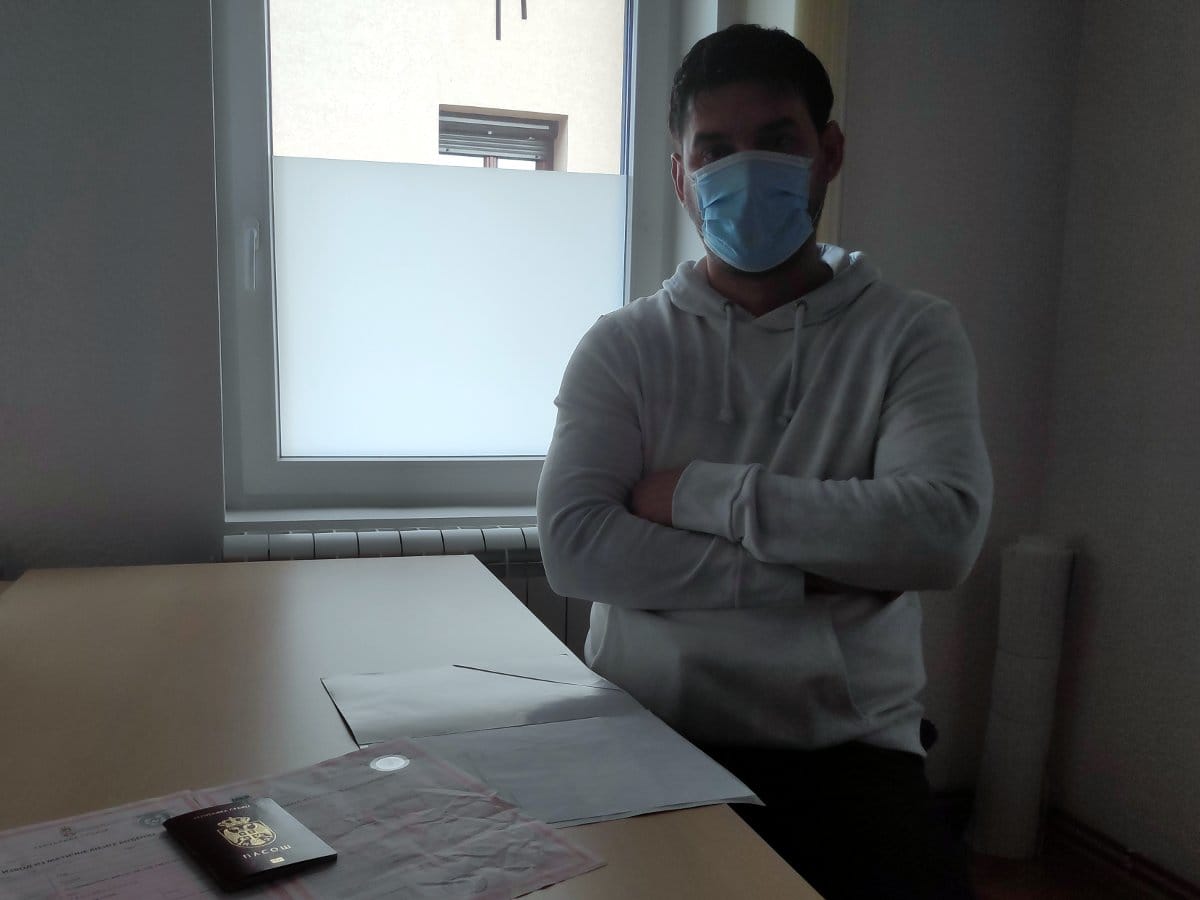 Rade Rasovic novembar 2020; foto: JV