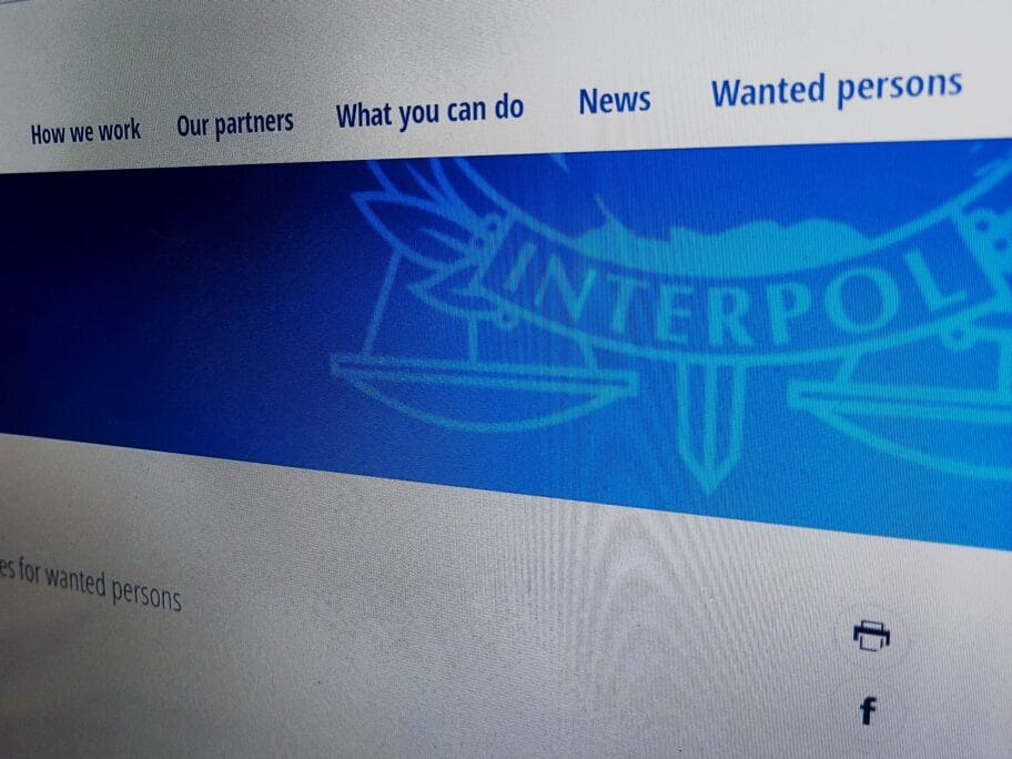 Interpol ilustracija JV