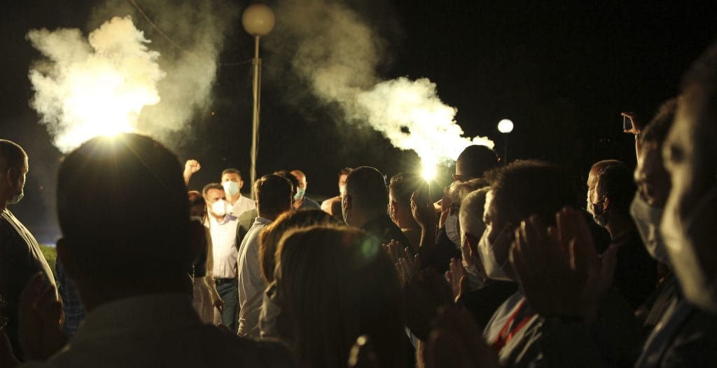 proslava po izbori vo stab na SDSM