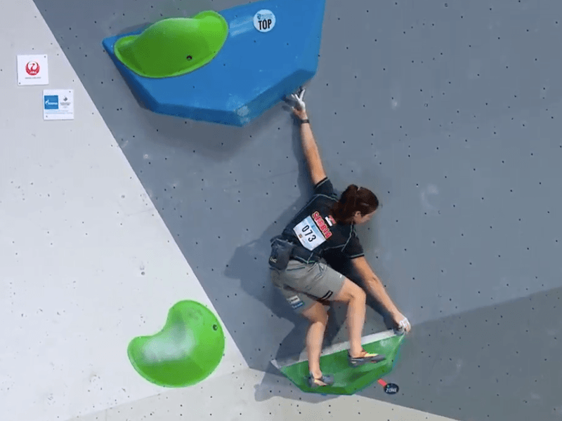 Staša Gejo druga u kombinacijama, malo joj falilo do olimpijske vize 1 stasa gejo bolder finale kombinacije foto ifsc printscreen youtube