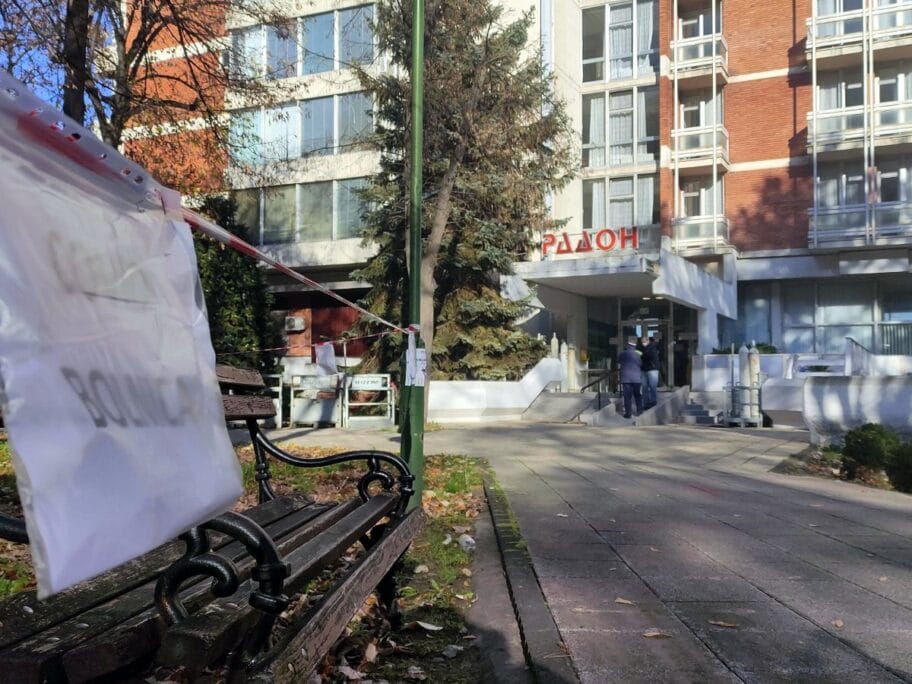 Kovid bolnica Radon foto S J