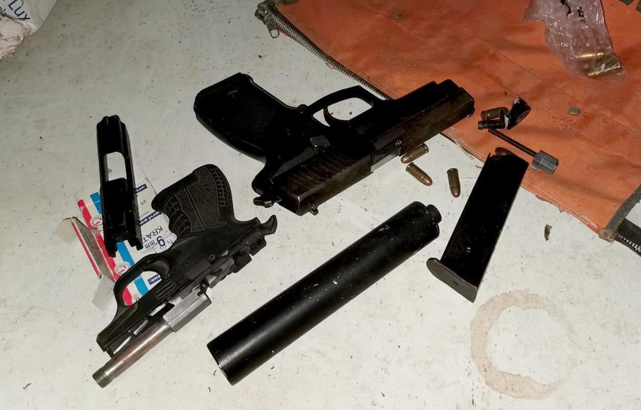 Zaplena oruzje Nis; foto: MUP