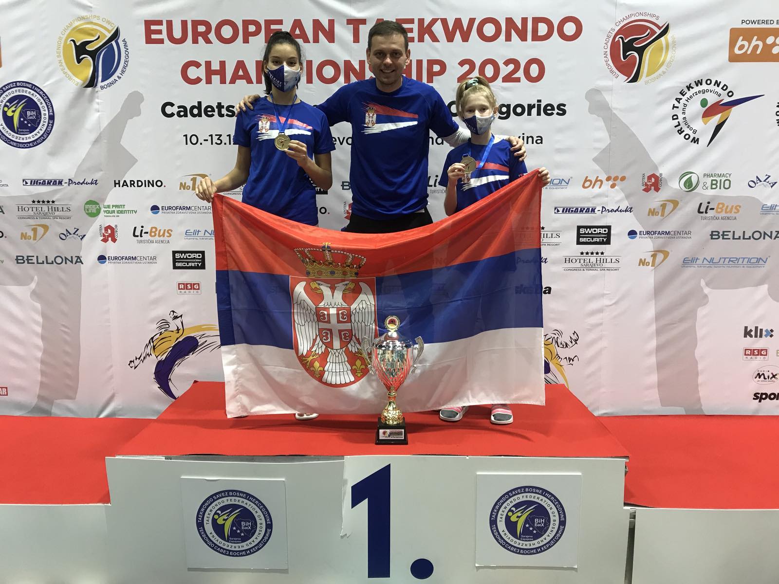 na krovu evrope, tekvondo klub asteriks