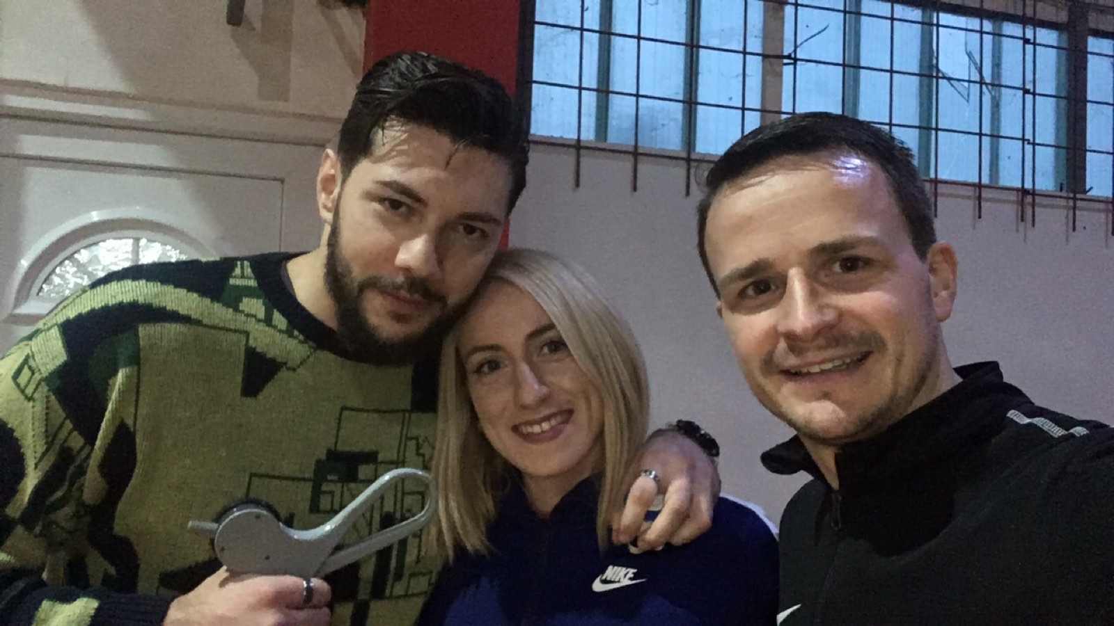 Istraživači sa Fakulteta sporta i fizičkog vaspitanja Univerziteta u Nišu (Aleksandar Stamenković, Tijana Stojanović, Danijel Boži