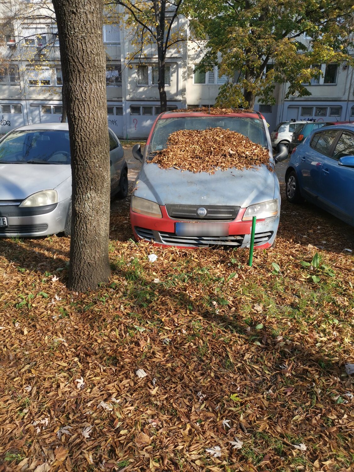 napušteni automobil