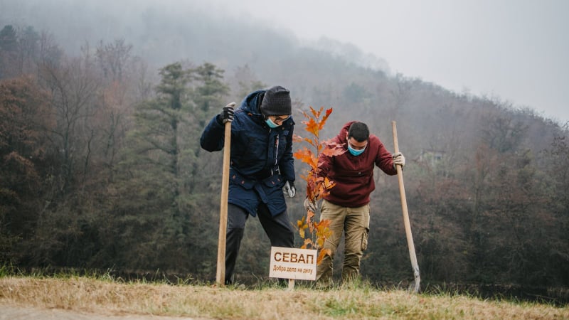 sevap; foto; Vuk Šarić i Minja MilačićManki Media