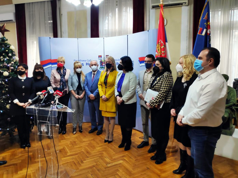 Janić novi pomoćnik gradonačelnice Niša, nove uprave sa novim načelnicama 5 janic i nacelnici foto A S