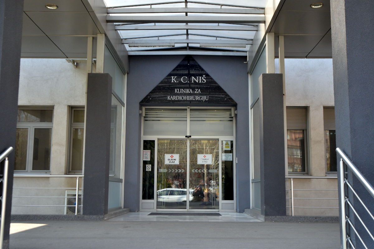Klinika za kardiohirurgiju KC Niš; foto: Vanja Keser