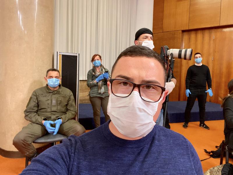 Željko na konferenciji