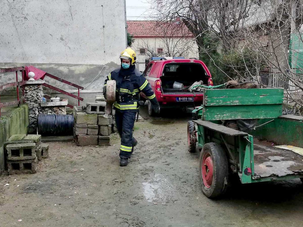 Poplave dan 3 jug, januar 2021; foto: MUP