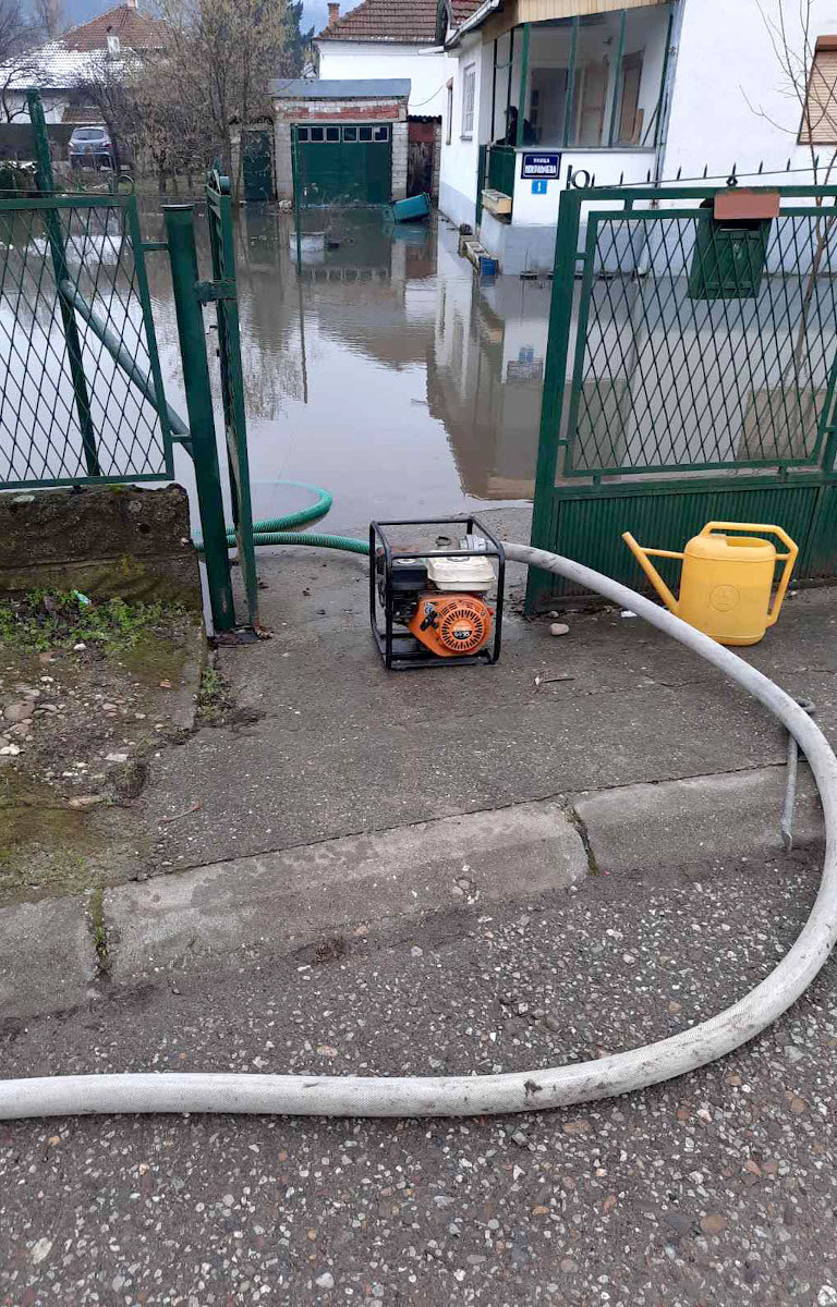 Poplave dan 3 jug 1, januar 2021; foto: MUP