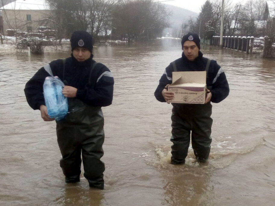 Poplave dan 3 jug 2 januar 2021 foto MUP