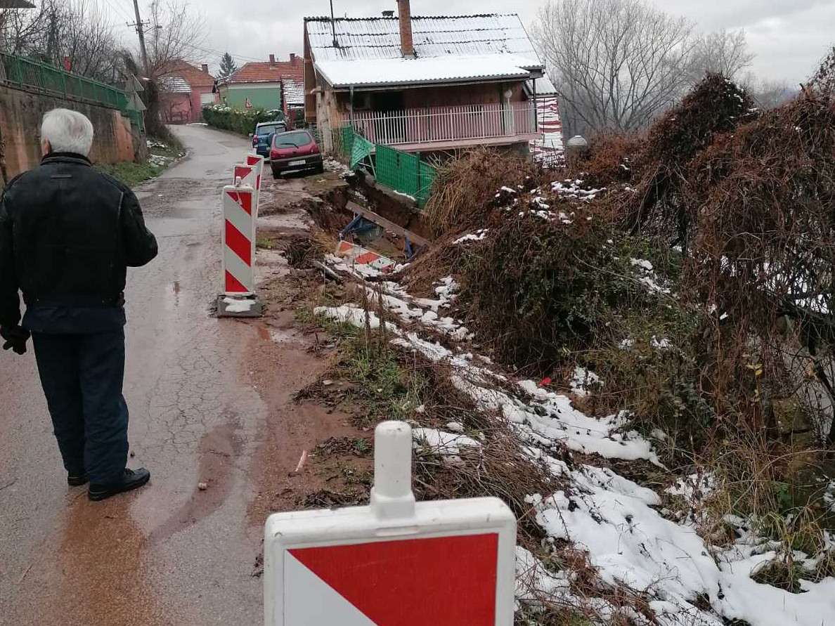 Klizište Prosek 4; foto: B. M