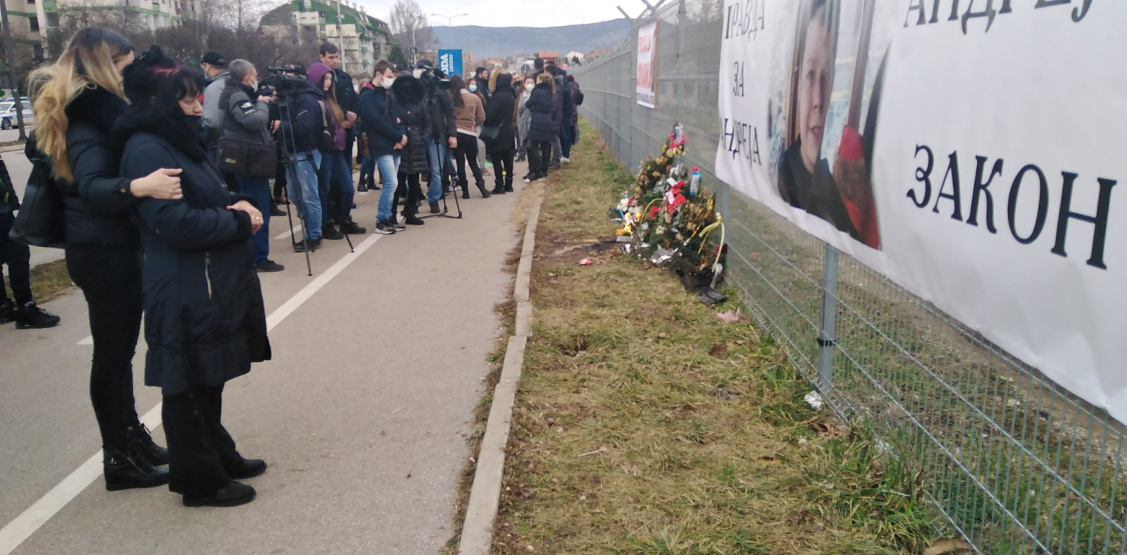 Protest 5 bezbednostj saobraćaja, slika1; foto:V. Keser