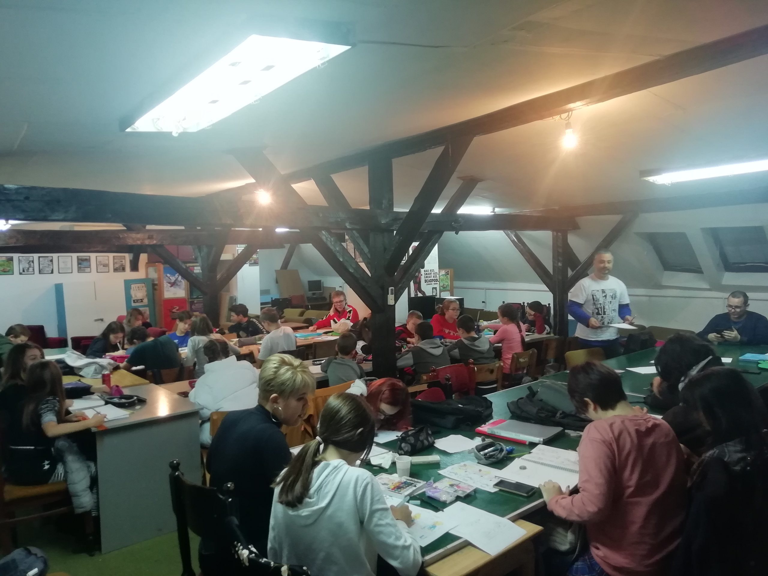 Brojne nagrade za polaznike leskovačke škole stripa i predavače 1 skola stripa foto m s scaled