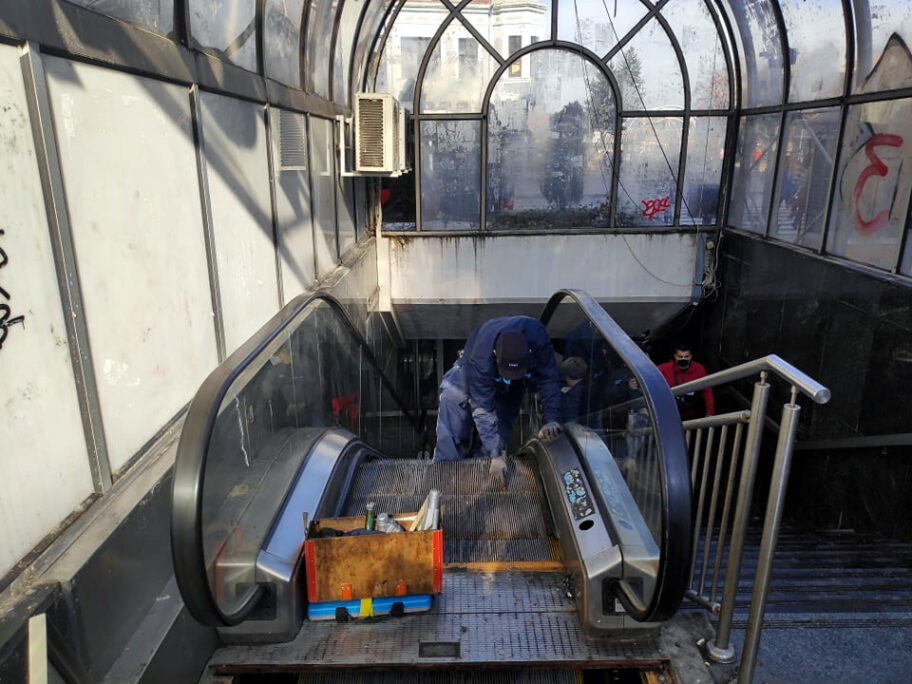 Stepenice podzemni foto JV T Tasic