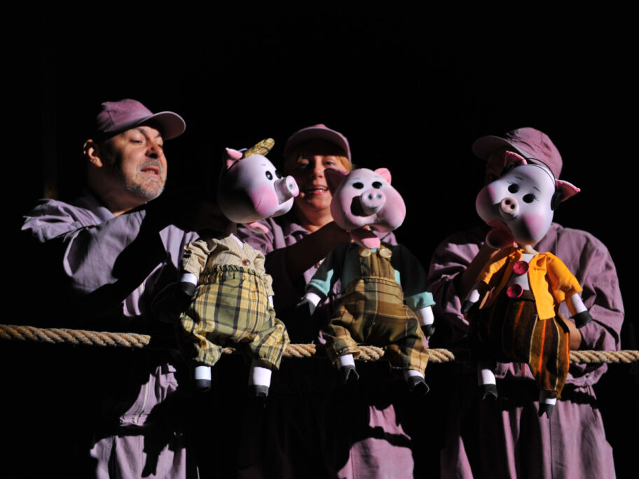 "Tri praseta" u nedelju u Pozorištu lutaka u Nišu 16 Tri praseta foto Pozoriste lutaka Nis