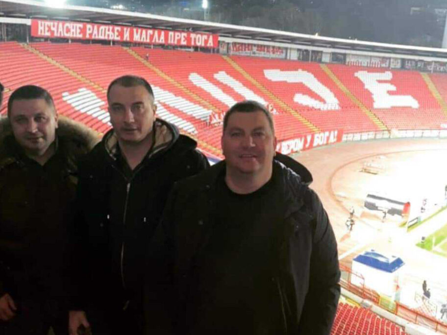 Niški naprednjak na utakmici Zvezde koja se igrala pred "praznim tribinama" 2 bojzi foto citalac