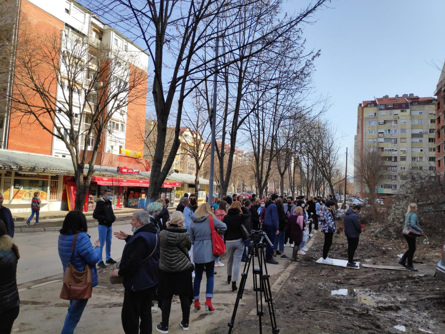 Cvet za Jovana sveće foto: Nikola Mitić