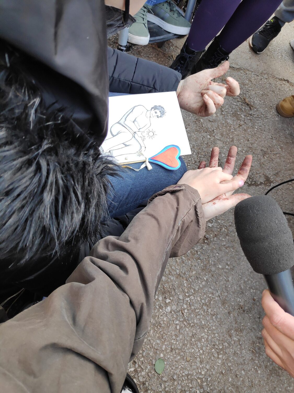 Cvet za Jovana sveće foto: Nikola Mitić