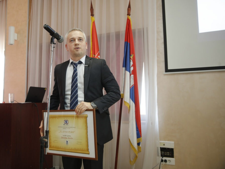 Nišlija Dušan Jocić najbolji sportski novinar godine u pisanim medijima u Srbiji 8 nagrada 1