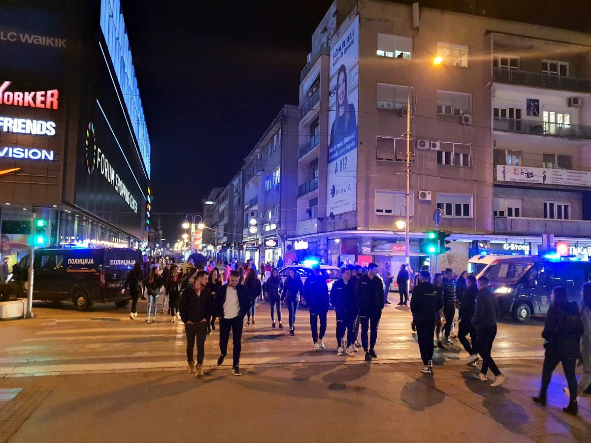 Tuča u centru Niša 2; foto: Dragan Marjanović